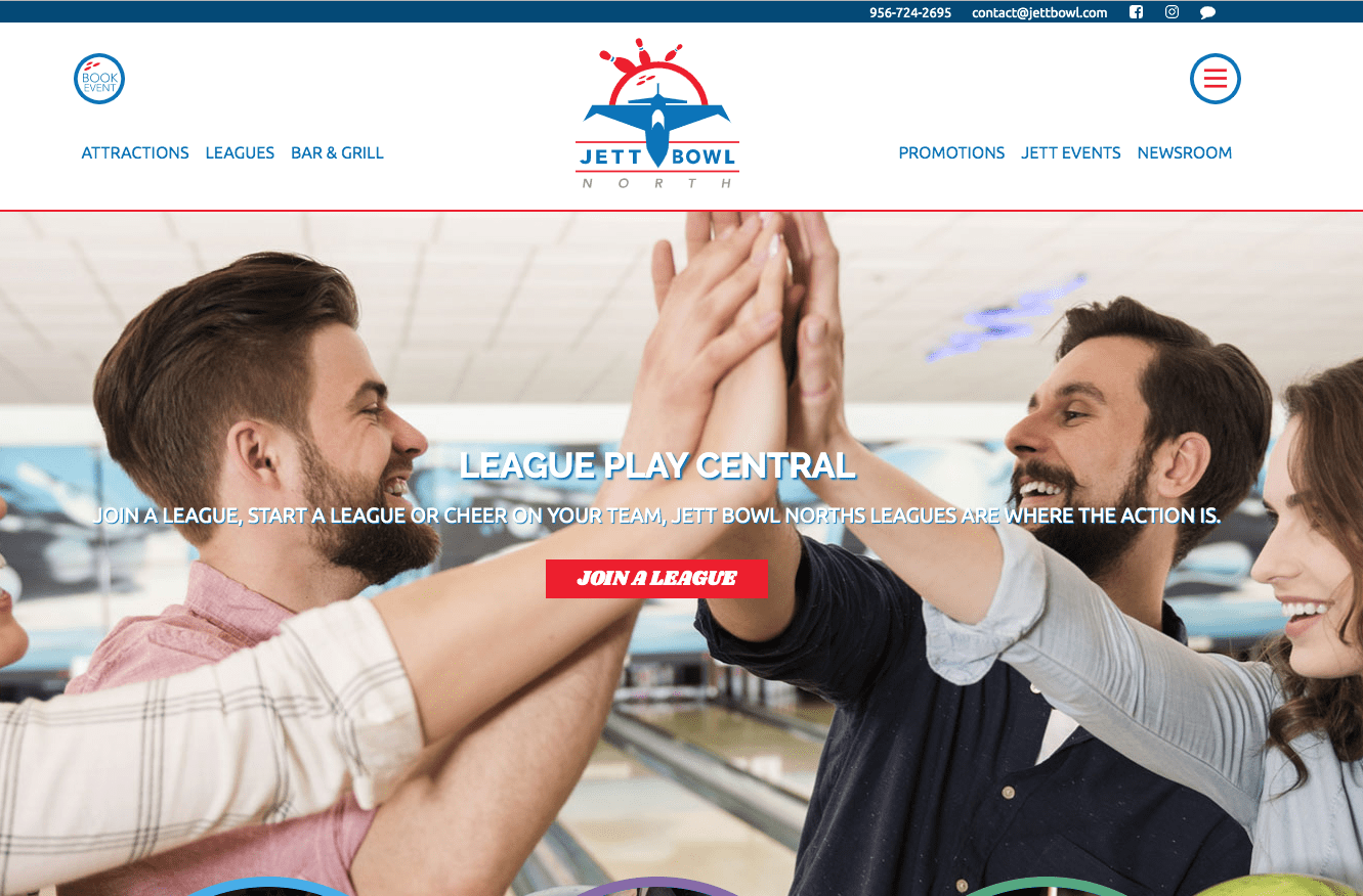 Jett Bowl North Website